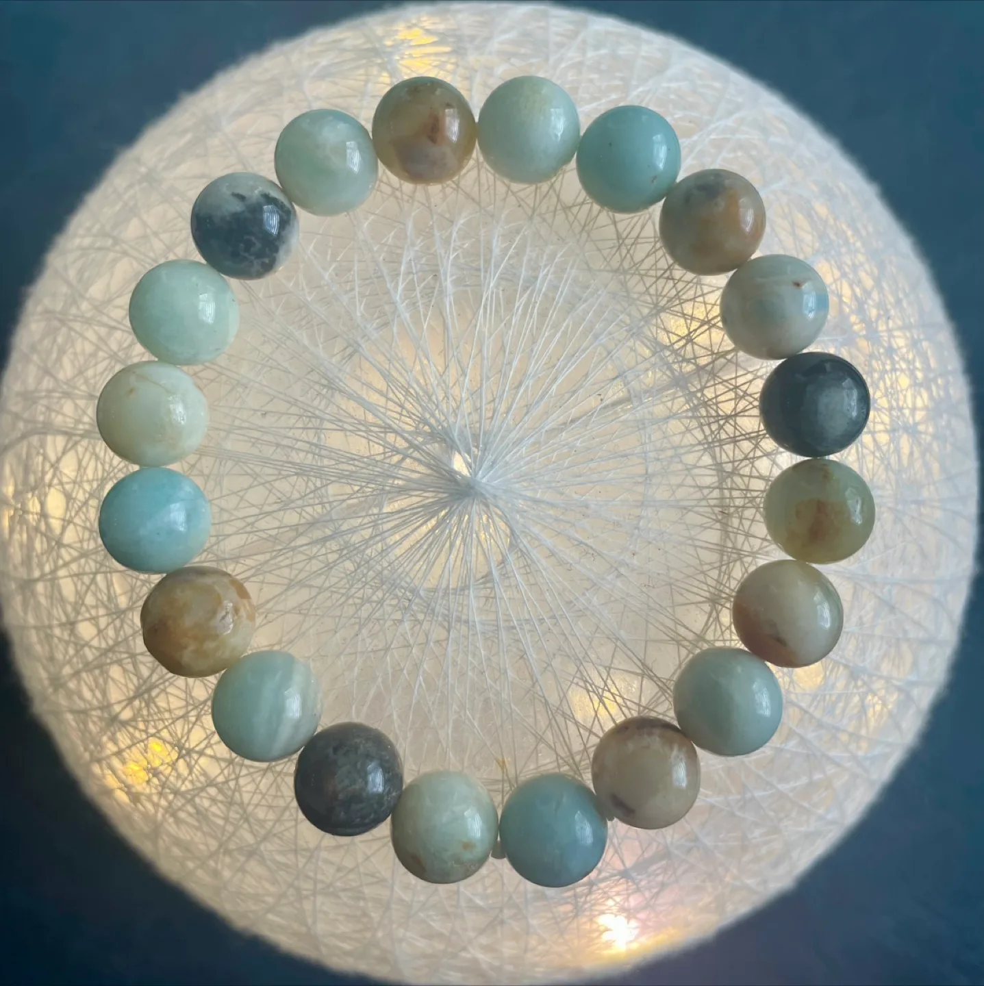 Multi-Amazonite energy bracelet