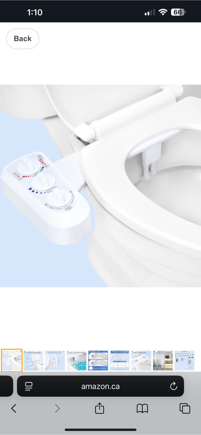 New Livingbasics Bidet Fresh Water Spray - photo 3