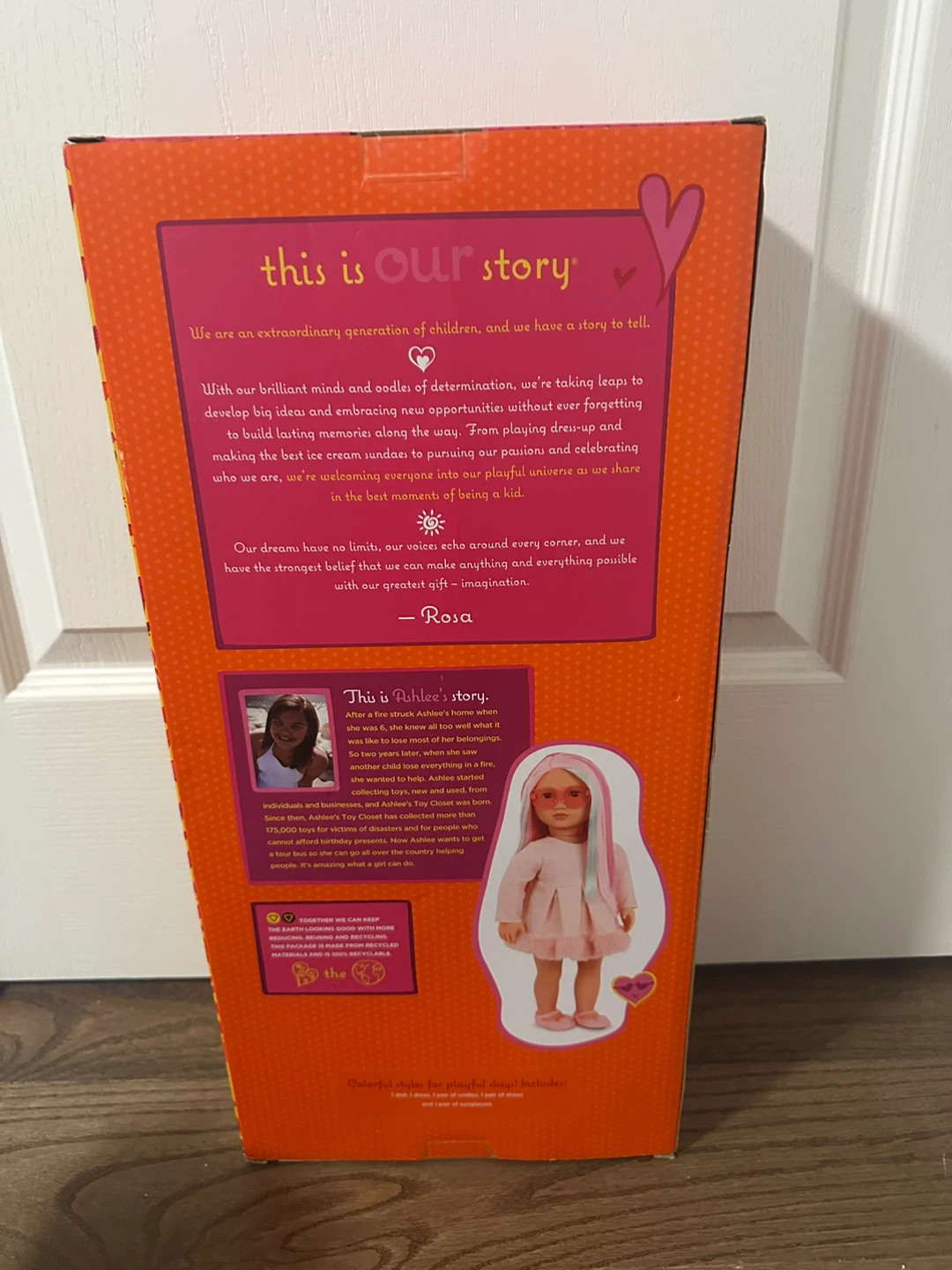 Our Generation Rosa Doll - New in Box - photo 2