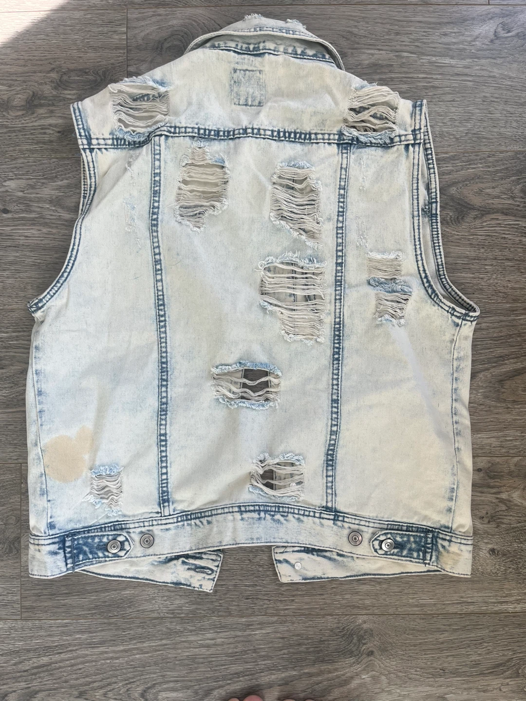 Men’s Urban Heritage Denim Vest - Size S - photo 3