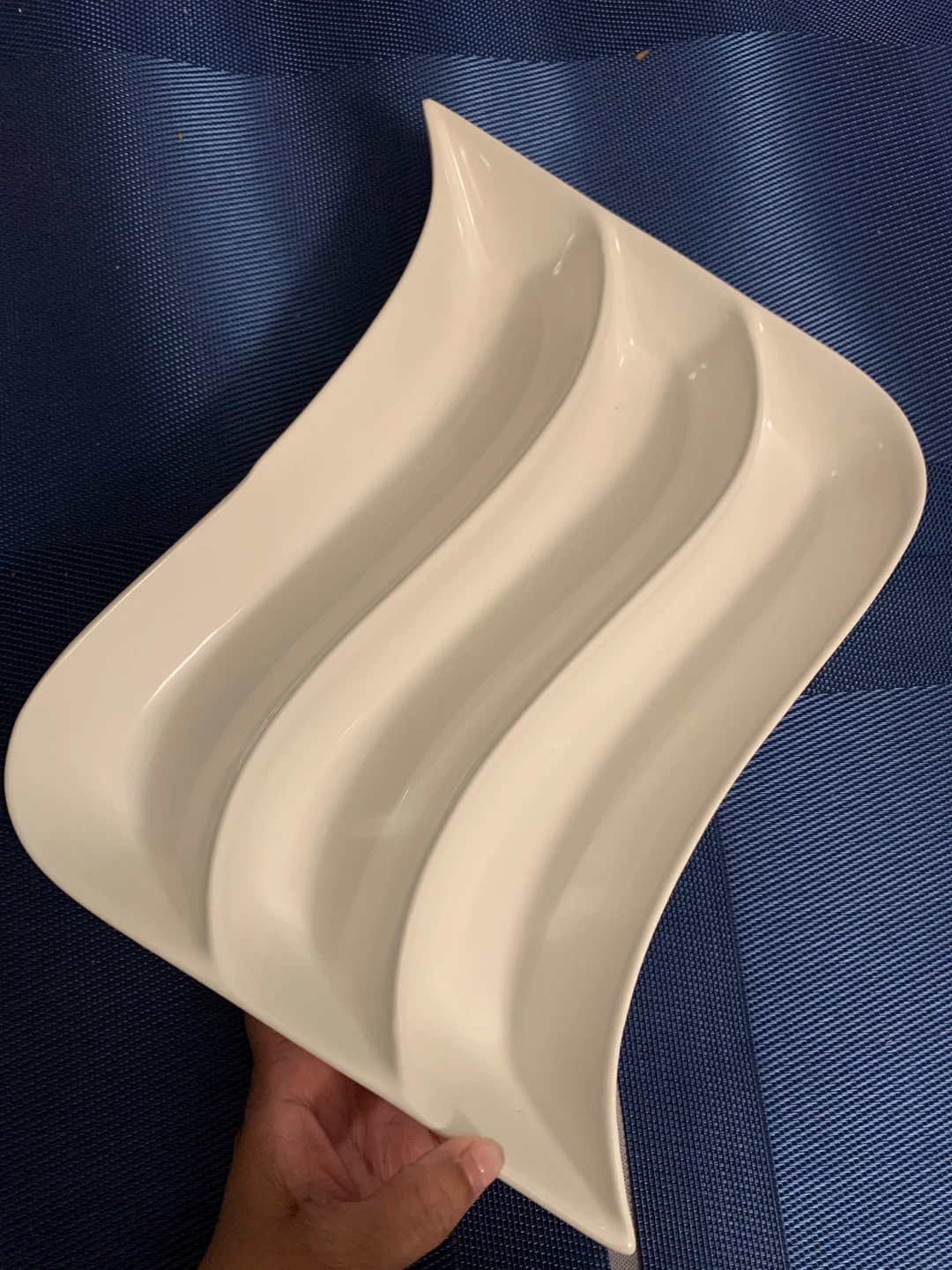 White Serving Platter