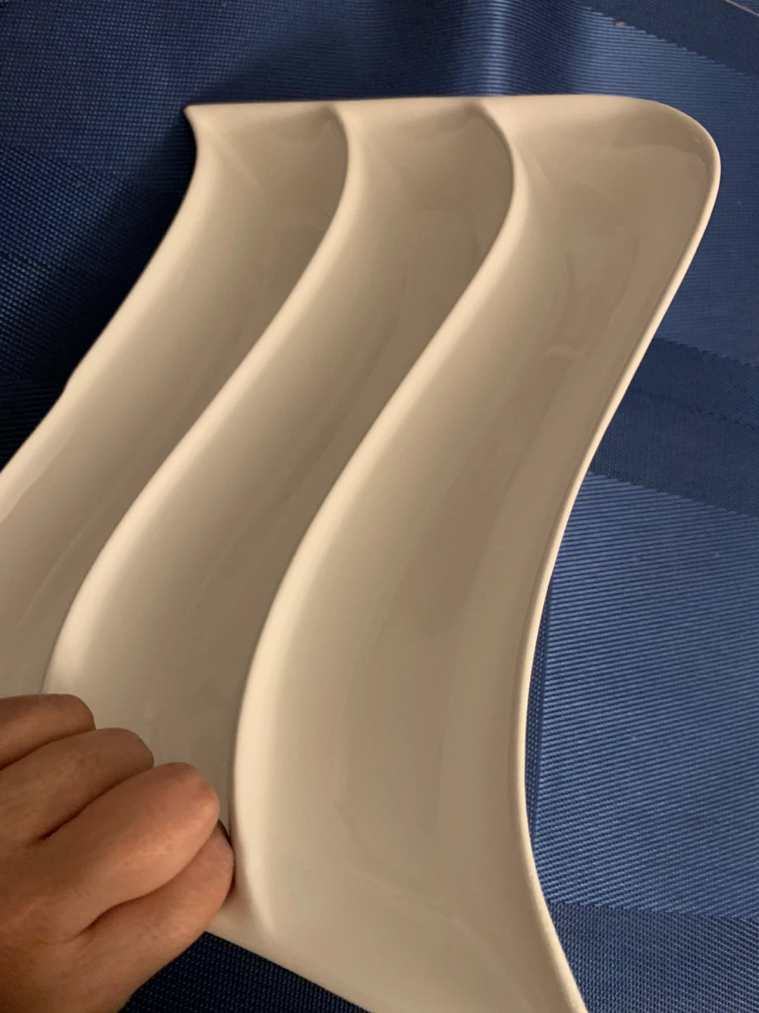 White Serving Platter - photo 4