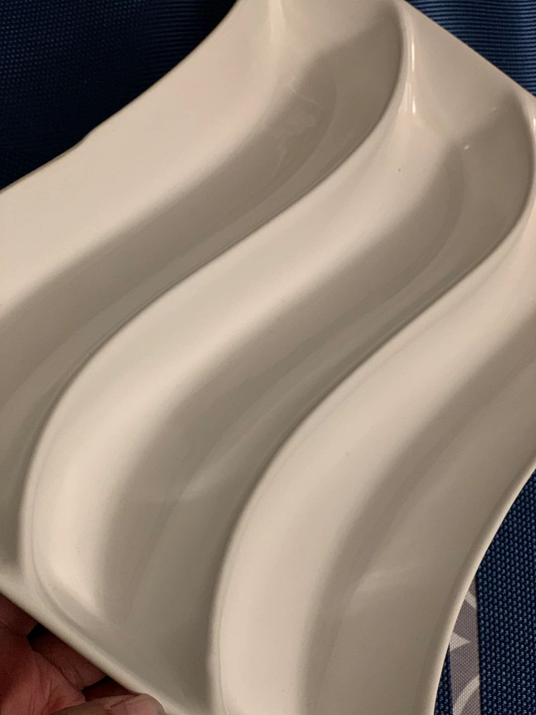 White Serving Platter - photo 2