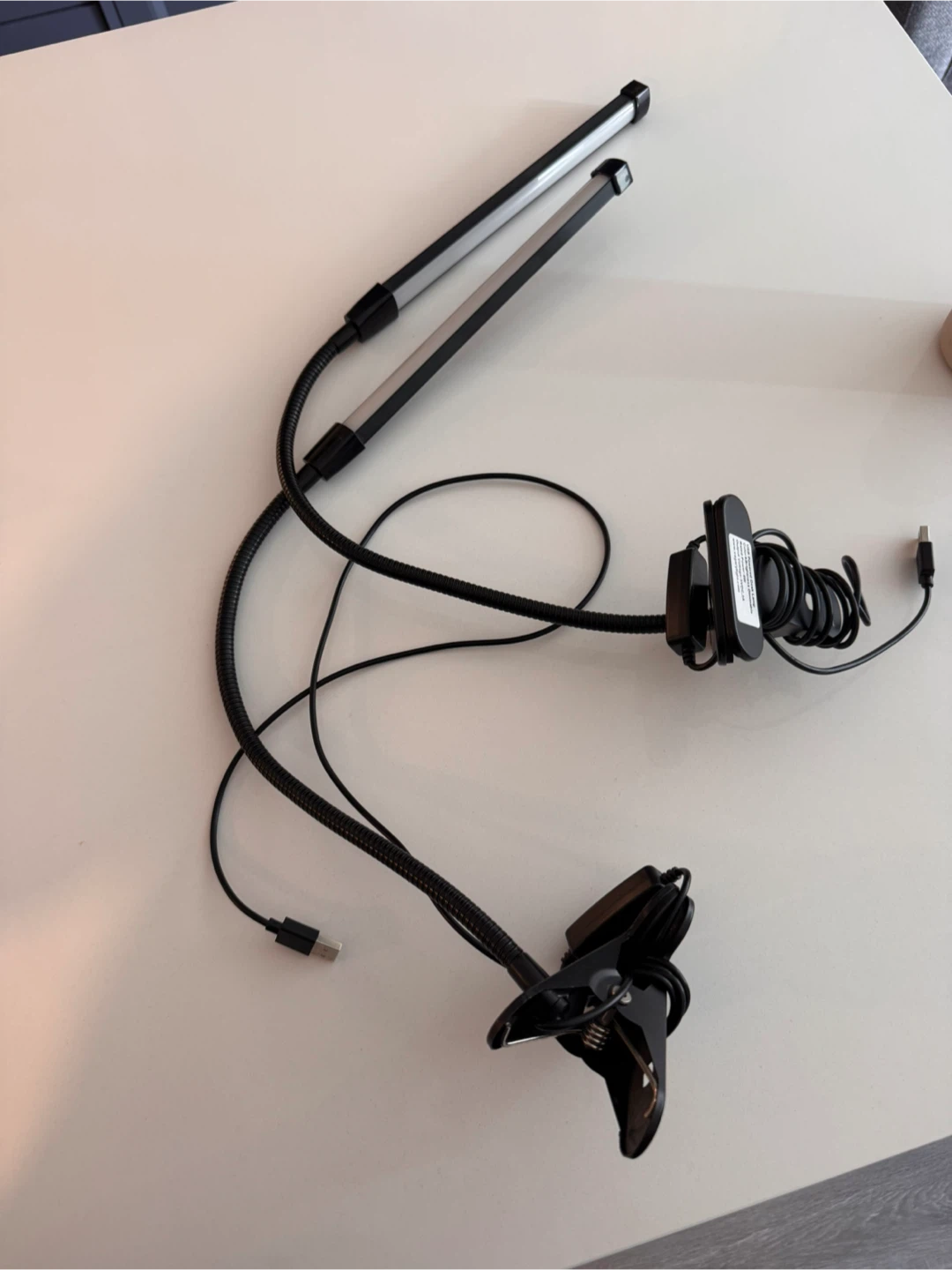 (2) LED Clip On Desk Lamps - photo 4