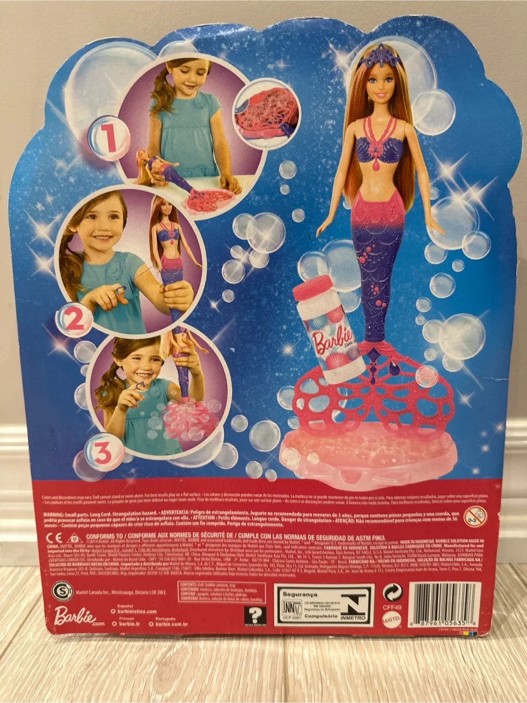 New Barbie Bubbletastic Mermaid Doll image indicator(2)