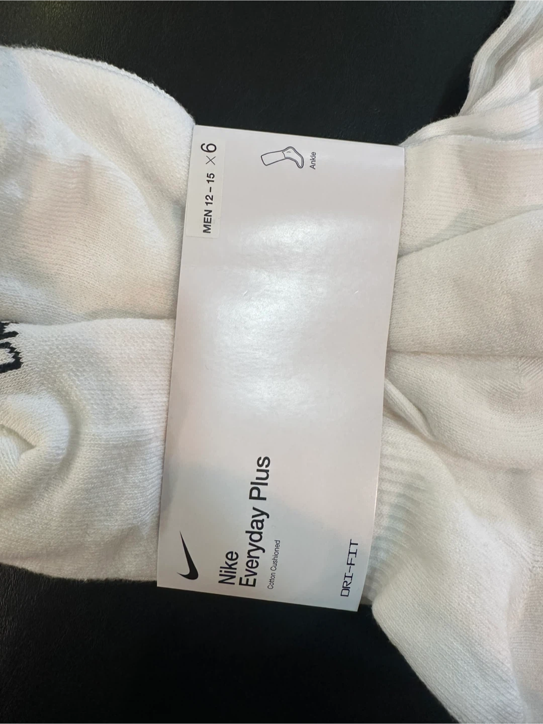 New Nike Everyday Plus Ankle Socks - Men's Size 12-15 - photo 2