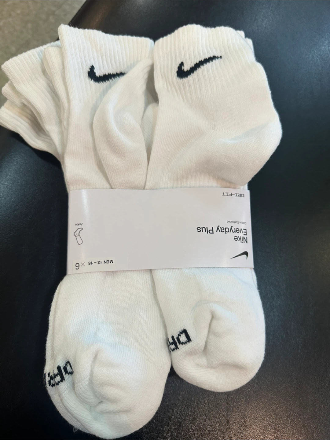 New Nike Everyday Plus Ankle Socks - Men's Size 12-15 - photo 3