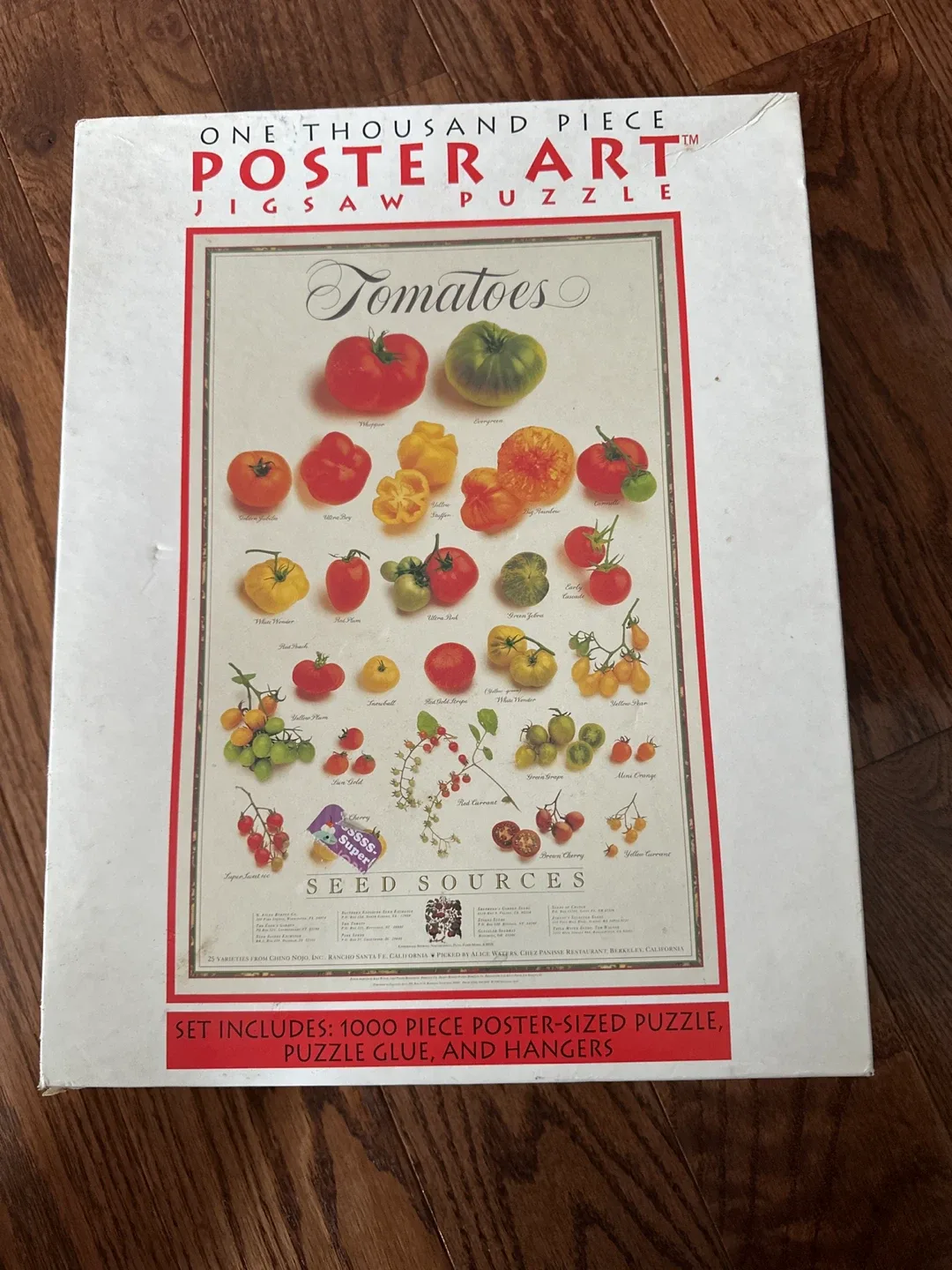 Poster Art Tomatoes Jigsaw Puzzle 1000 Piece thumbnail