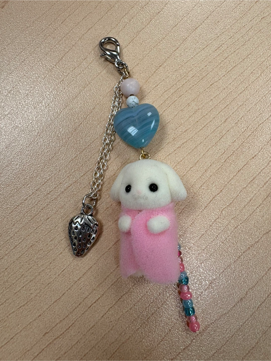 CALICO CRITTERS Custom Charm Keychains! Flora Rabbit Babies! - photo 5