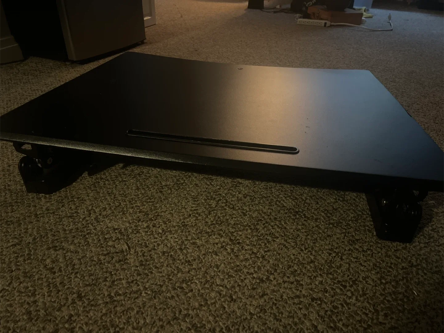 Black Adjustable Standing Desk image indicator(2)