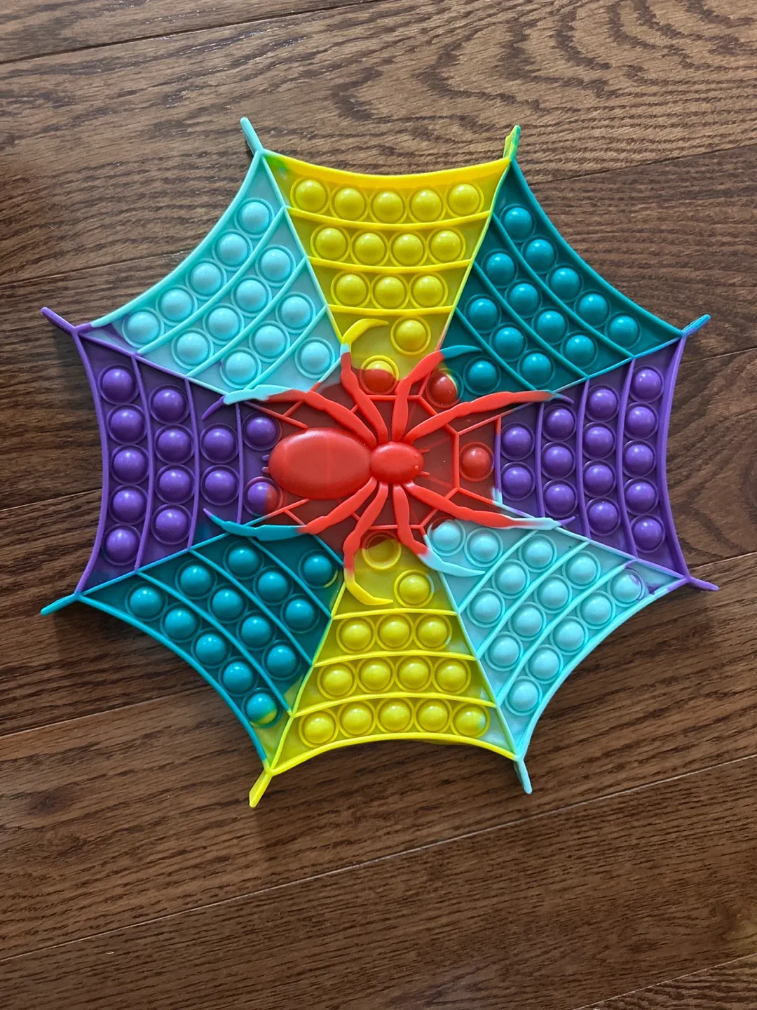 Spider Web Pop It Fidget Toy thumbnail
