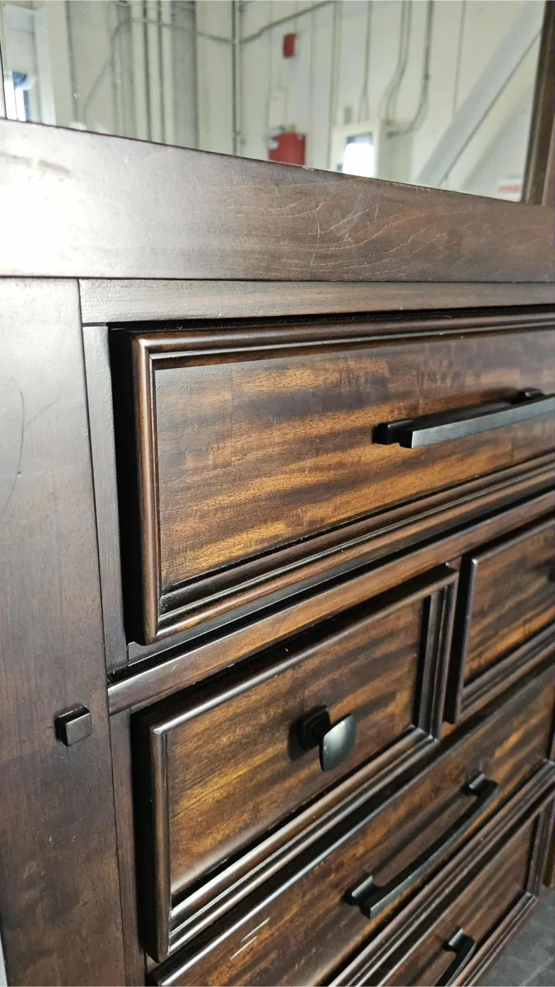 Beautiful large high quality 9 drawer dresser image indicator(3)