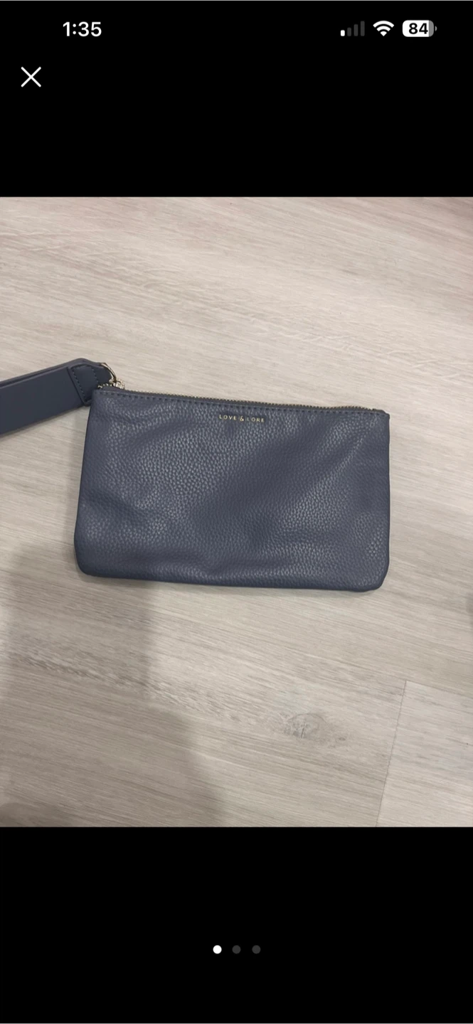 LOVE & LORE Wristlet Clutch - Blue