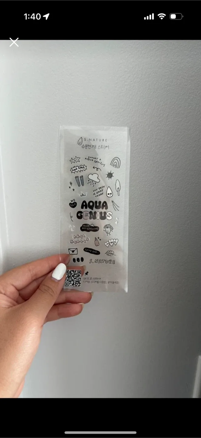 S.Nature Aqua Genius Sticker