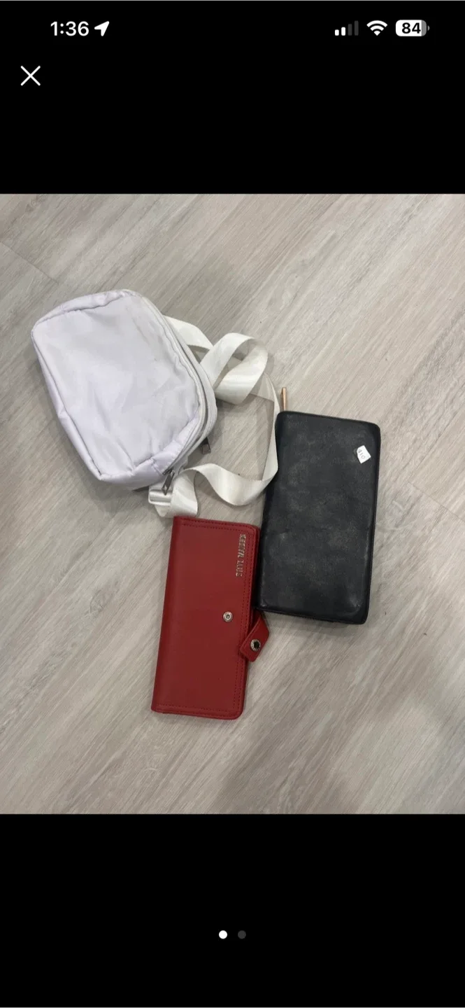 Assorted Wallets & Bag