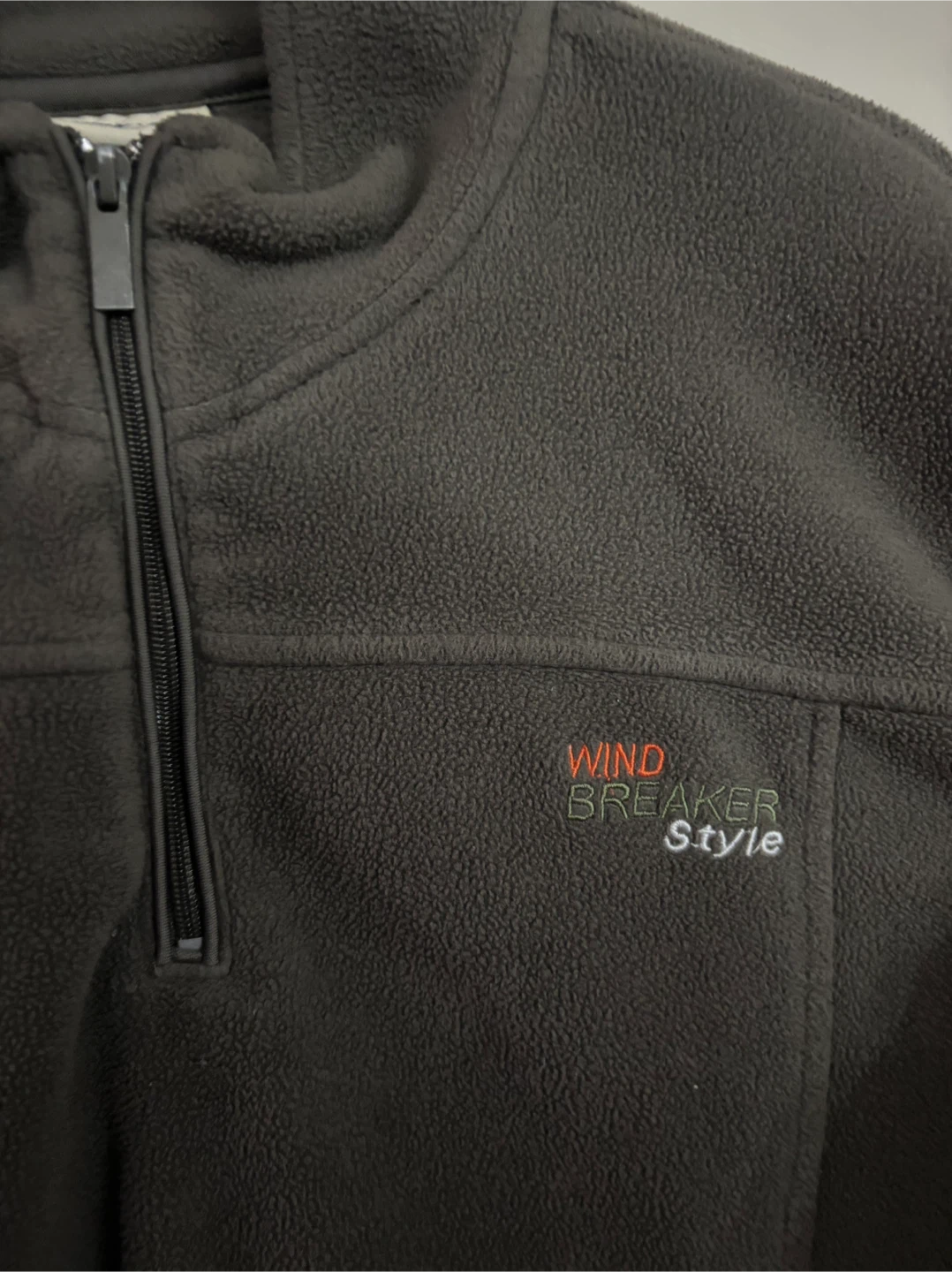 Wind Breaker Style Fleece Jacket - Size 50 - photo 3