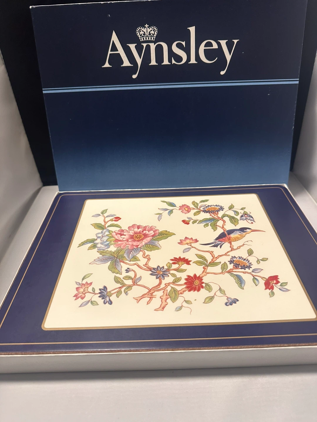 Vintage Placemats and Coaster Sets with Boxes