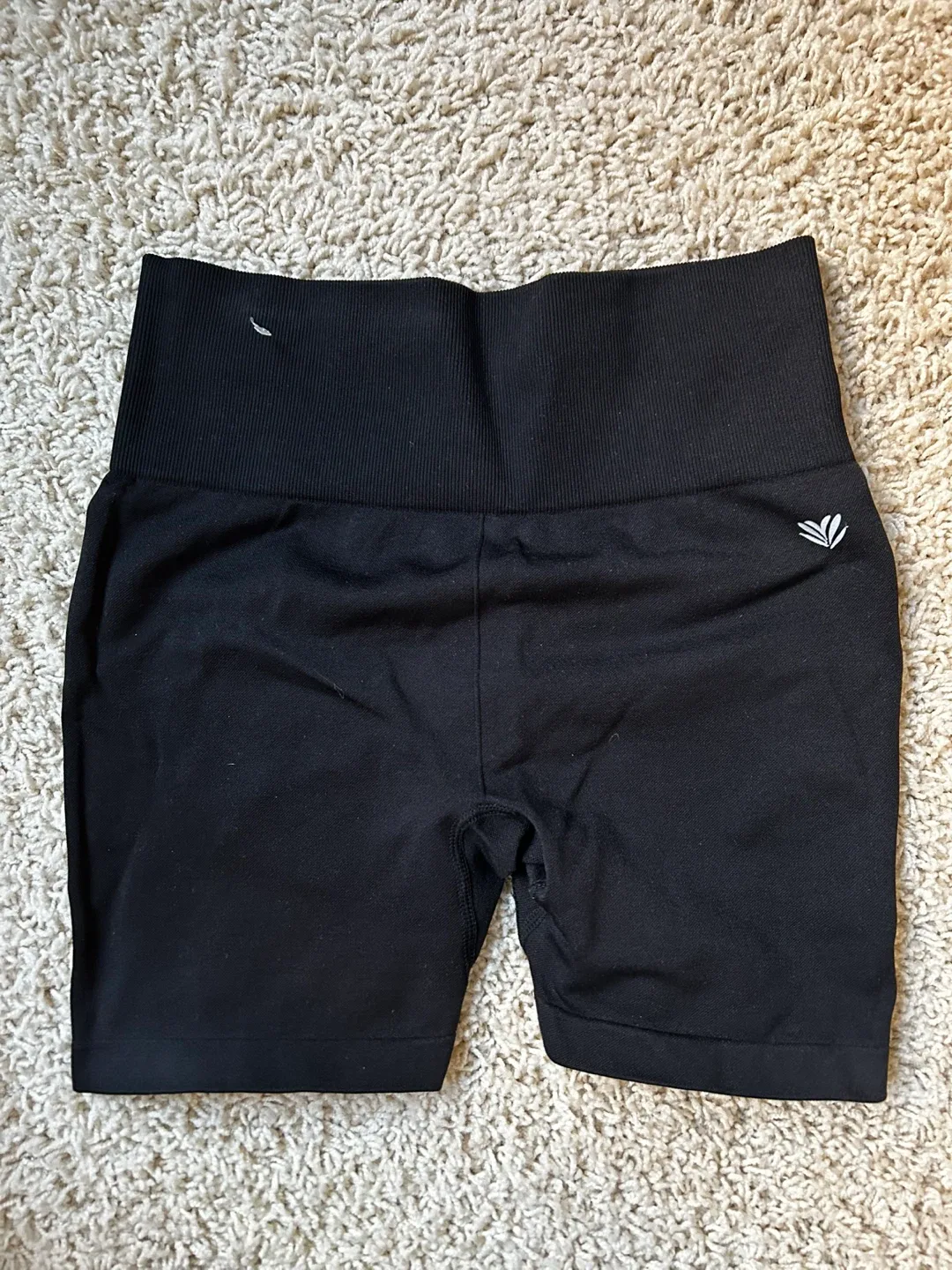 2 pairs of Black Athletic Shorts and a T shirt. Size S