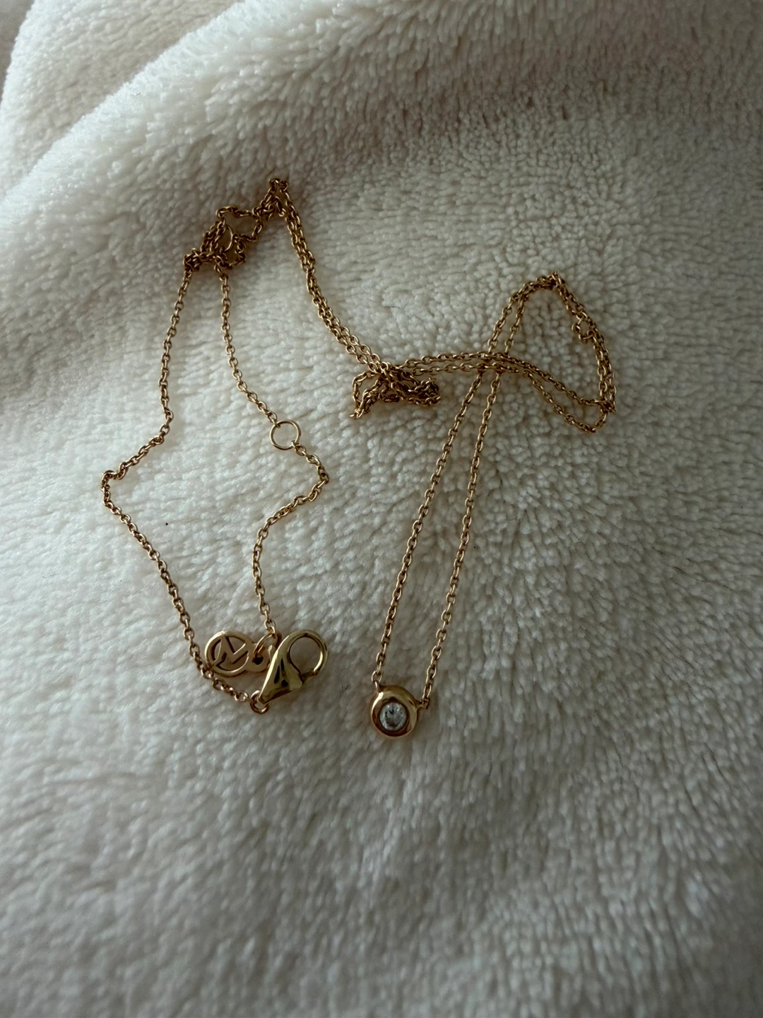 Mejuri Diamond Necklace and bracelet - 14k Yellow Gold - photo 5