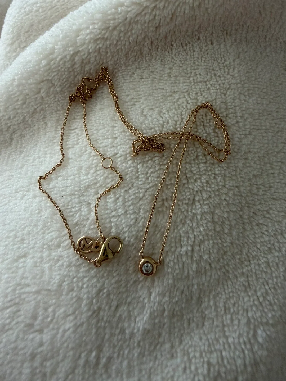 Mejuri Diamond Necklace and bracelet - 14k Yellow Gold image indicator(5)