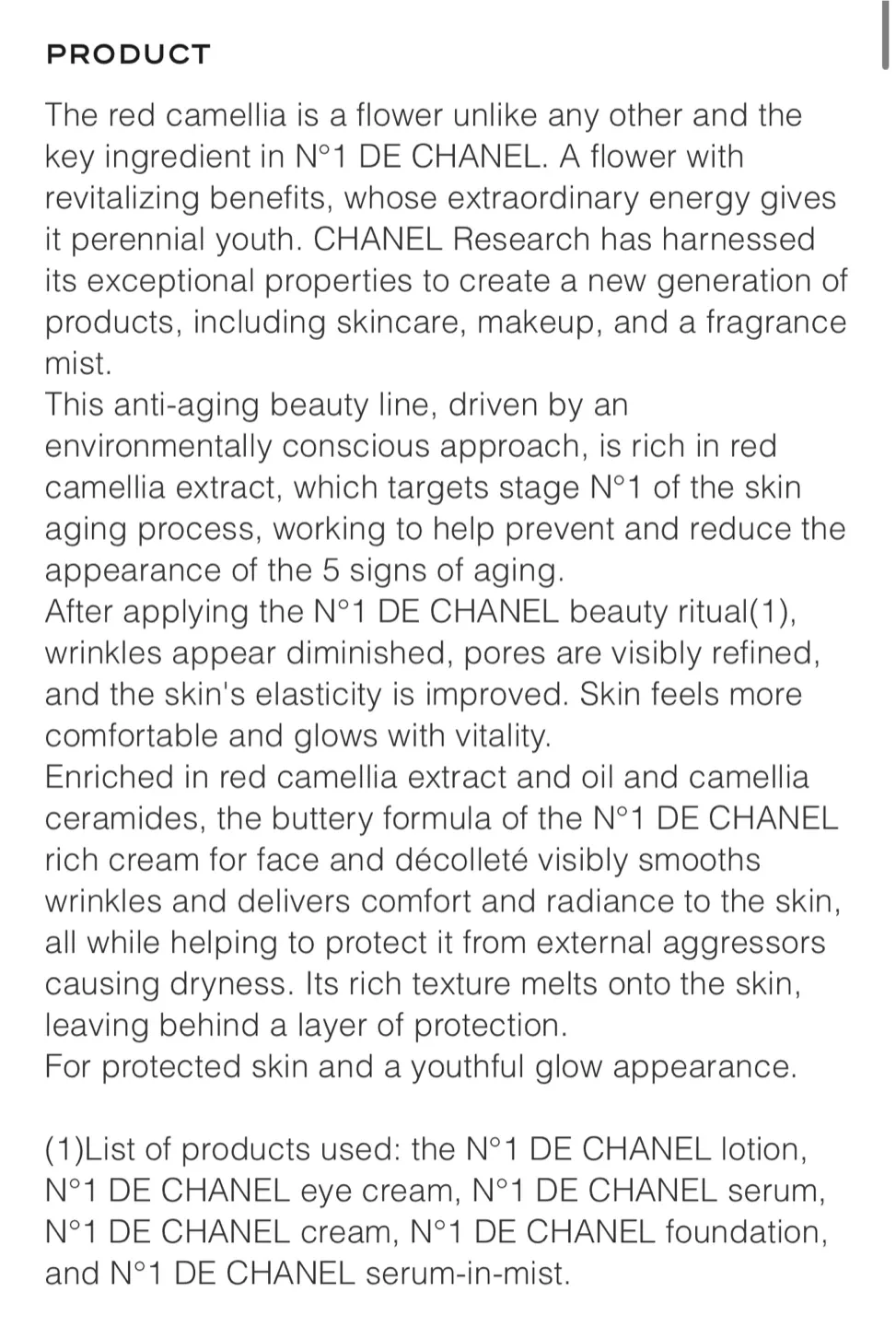 Chanel anti-aging beauty line cream 5ml (new) image indicator(3)