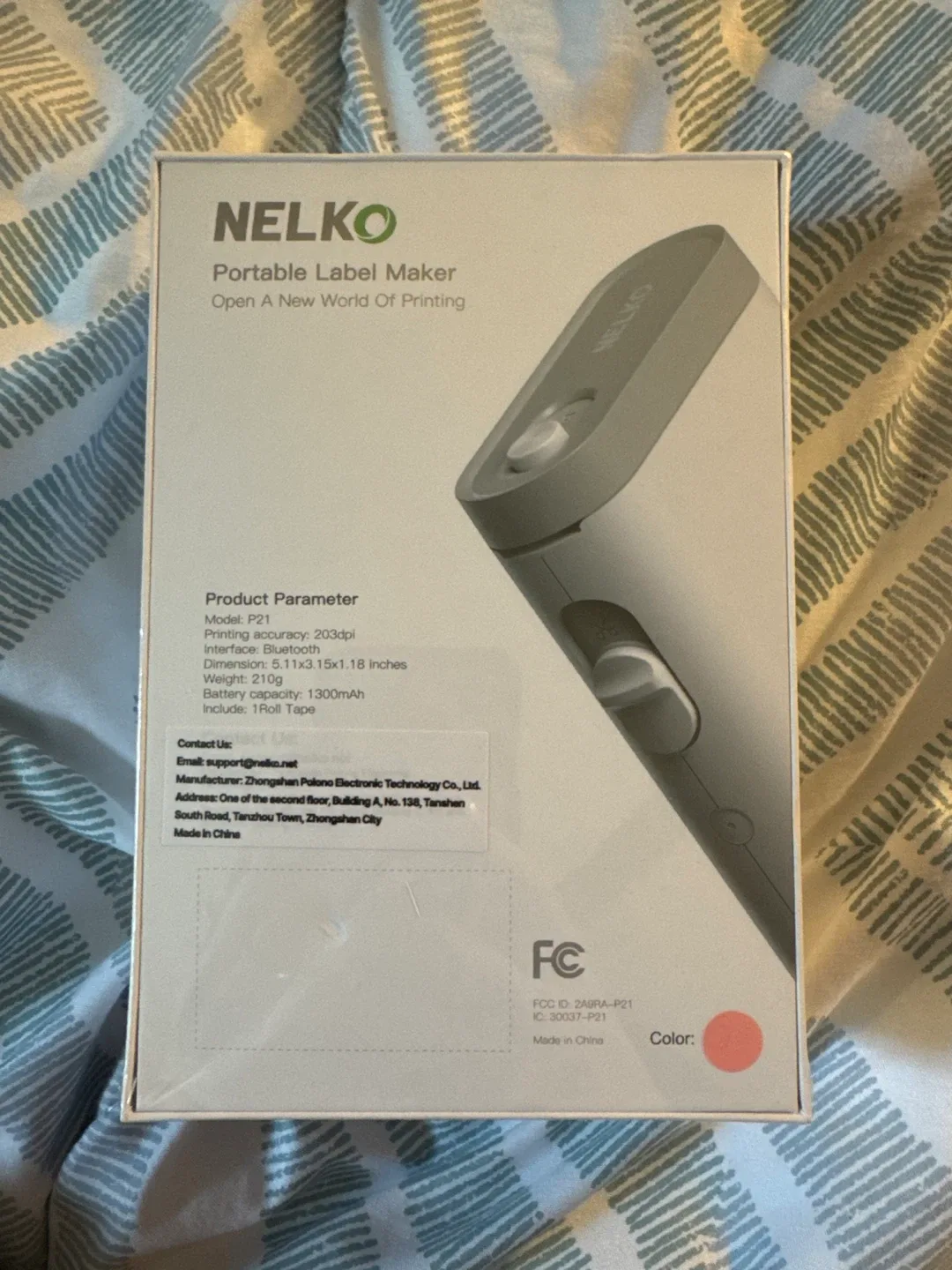 Portable Label Maker - Brand new image indicator(2)