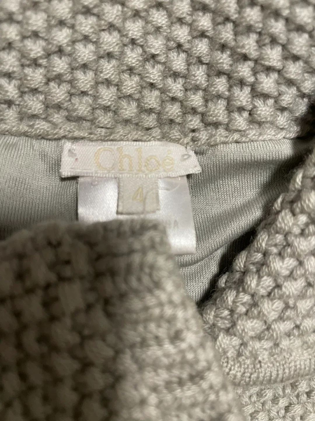 Ralph Lauren and Chloe knit sweater dress size 3-6y image indicator(6)