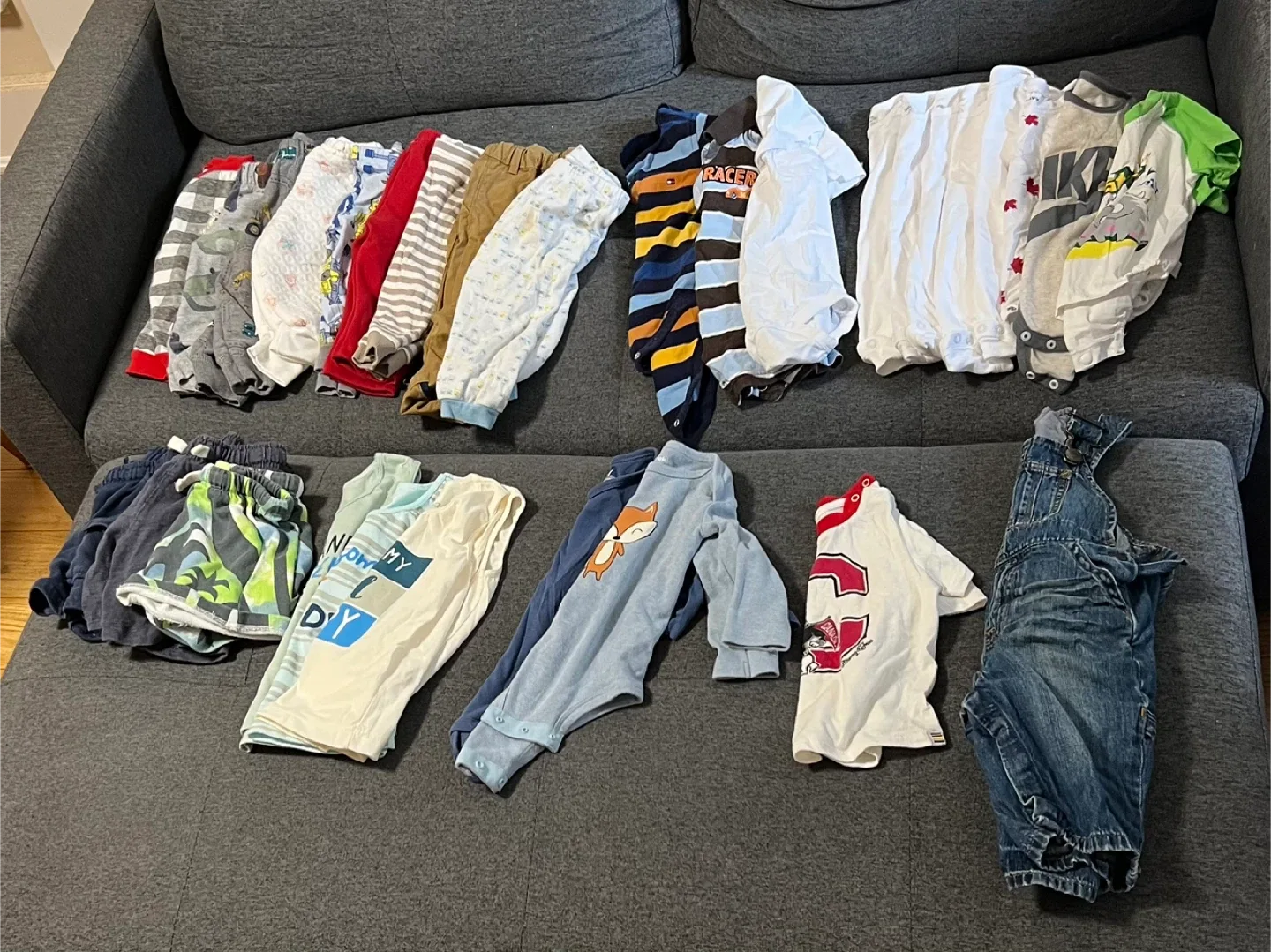 Baby Boy Clothes 6-12 Months Fall Winter some summer image indicator(3)