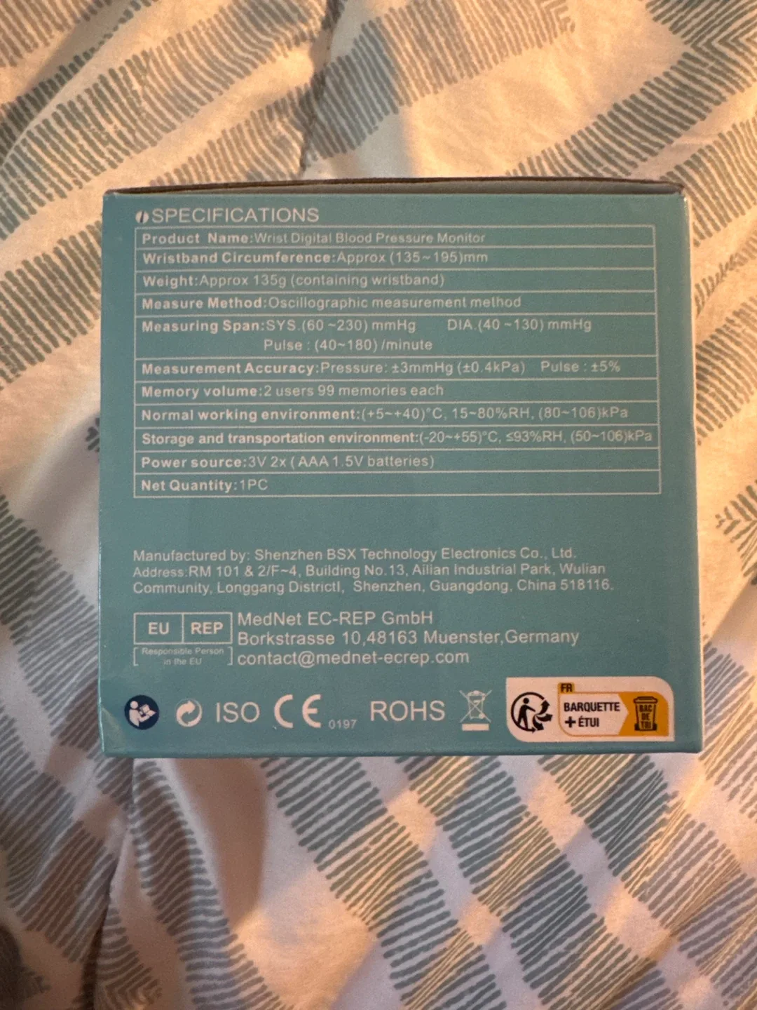 Wrist Digital Blood Pressure Monitor - New image indicator(2)