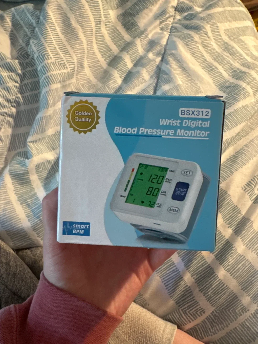 Wrist Digital Blood Pressure Monitor - New