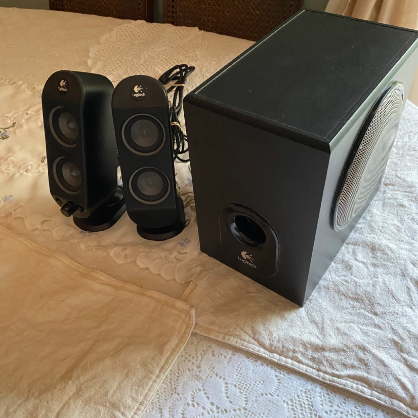 Logitech X-230 Speakers with Subwoofer