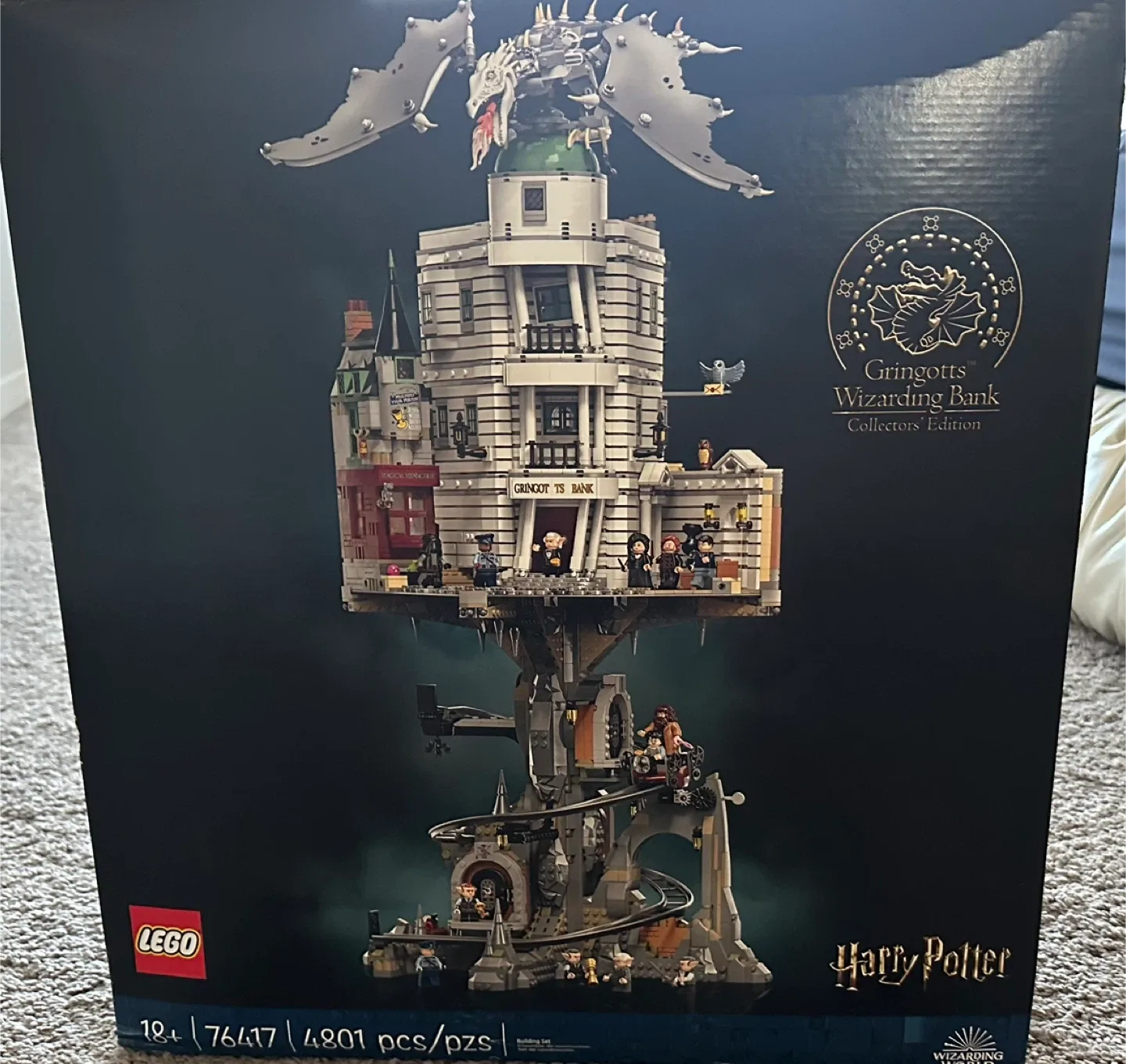 LEGO Harry Potter Gringotts Wizarding Bank Collectors Edition