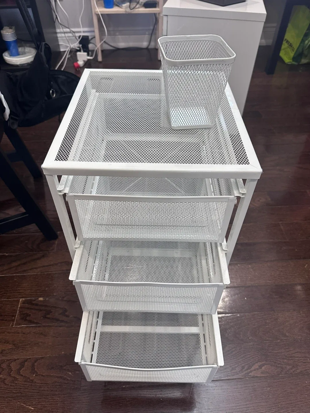 IKEA LENNART White Storage Unit with Drawers