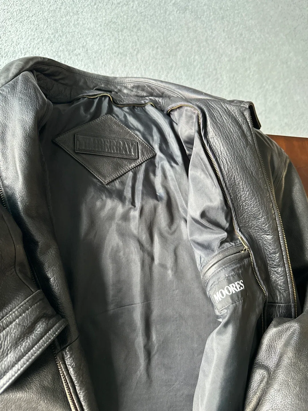Genuine Leather Jacket - Black image indicator(2)