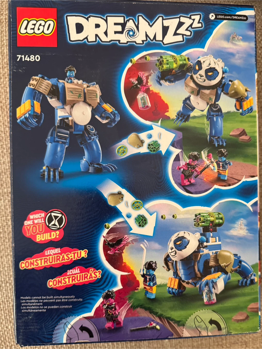 Brand New LEGO DREAMZ -  Logan the Mighty Panda, 342 pcs, 7+ - photo 2