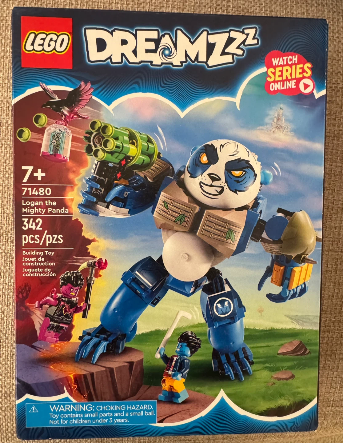 Brand New LEGO DREAMZ -  Logan the Mighty Panda, 342 pcs, 7+