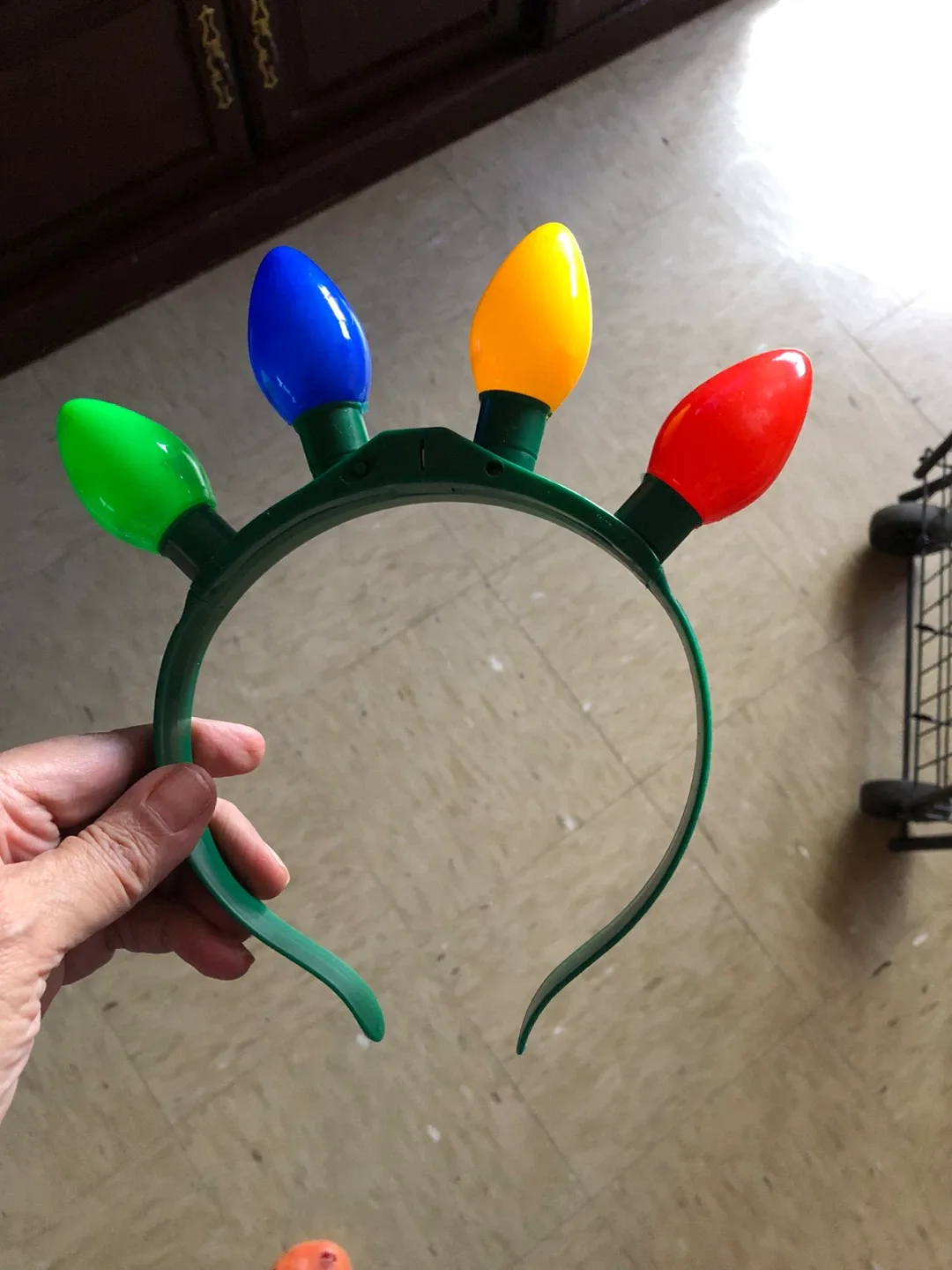 Christmas Light Bulb Headband thumbnail