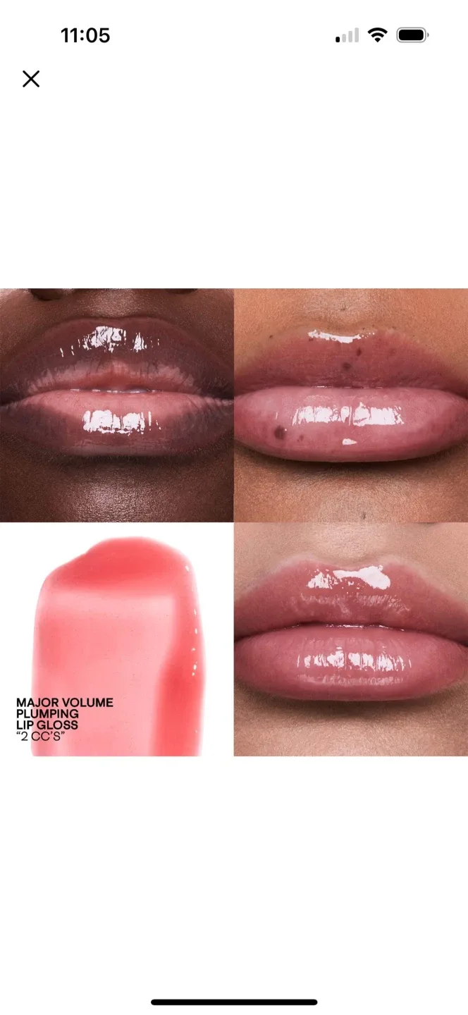 New Patrick Ta Mini Major Volume Lip Gloss - 2 CC's image indicator(5)