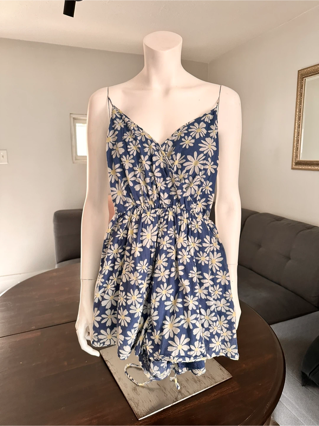 Floral Romper - Size medium