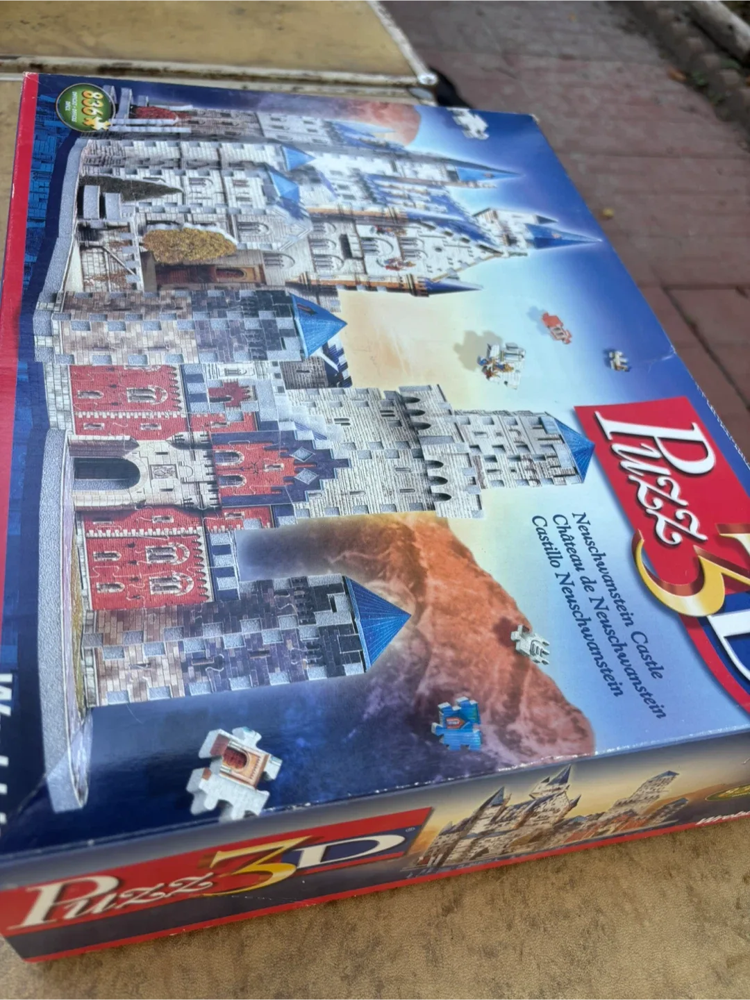 Wrebbit 3D Puzzle Neuschwanstein Castle 836 pcs image indicator(5)