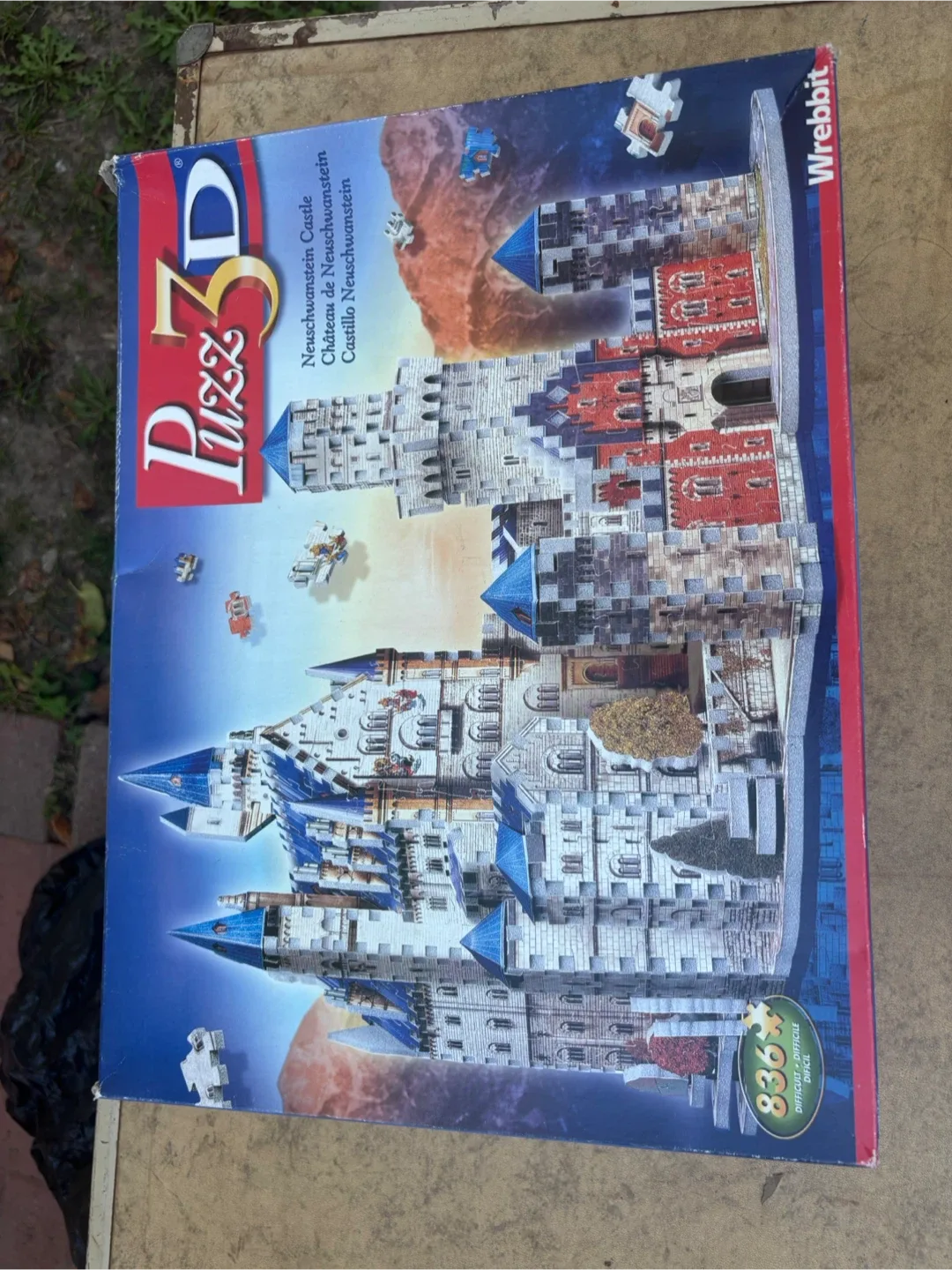 Wrebbit 3D Puzzle Neuschwanstein Castle 836 pcs image indicator(2)