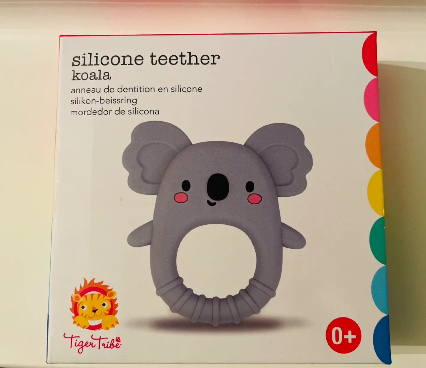Tiger Tribe Koala Silicone Teether - New thumbnail