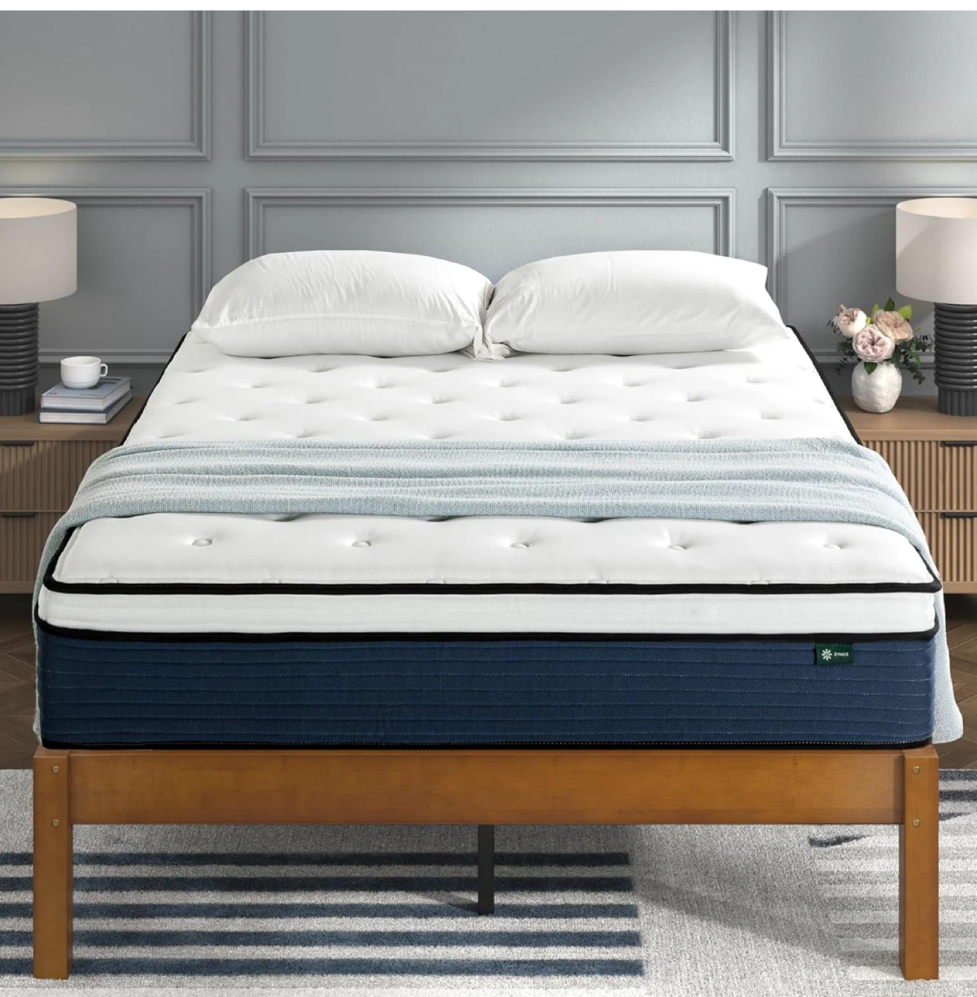 Unopened Zinus Queen Mattress - photo 2