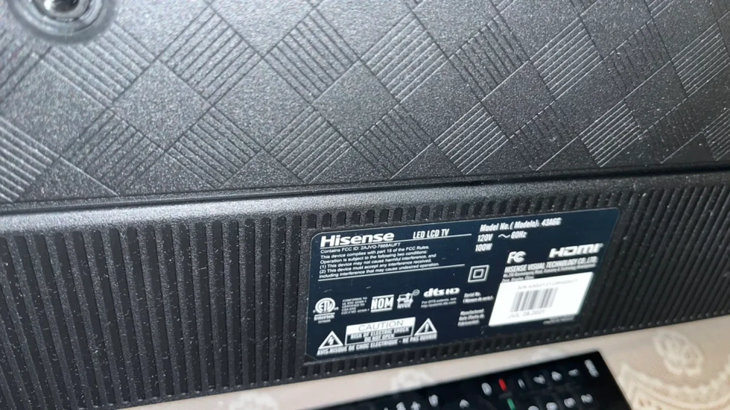 Hisense 43S6G 43-Inch LED LCD TV image indicator(2)