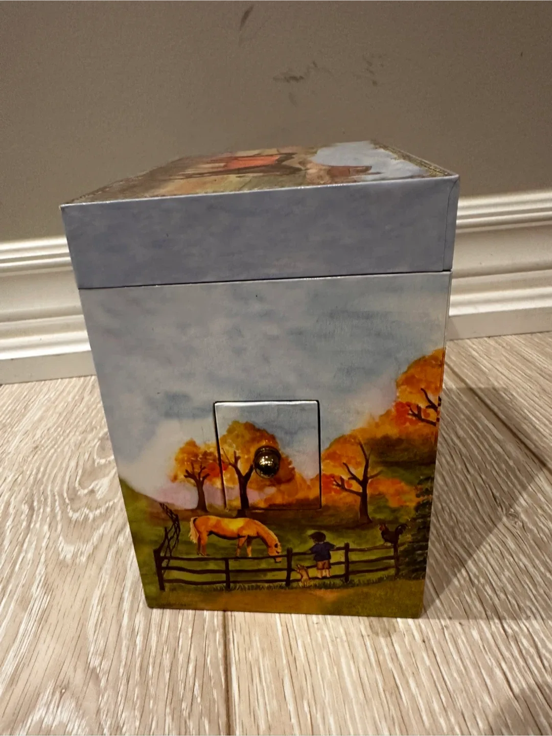 Vintage Horse Ranch Music Box image indicator(4)