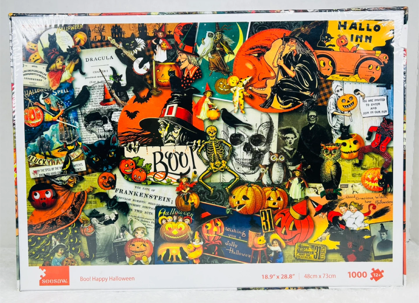 New Seesaw Boo! Happy Halloween 1000 Piece Puzzle - photo 2