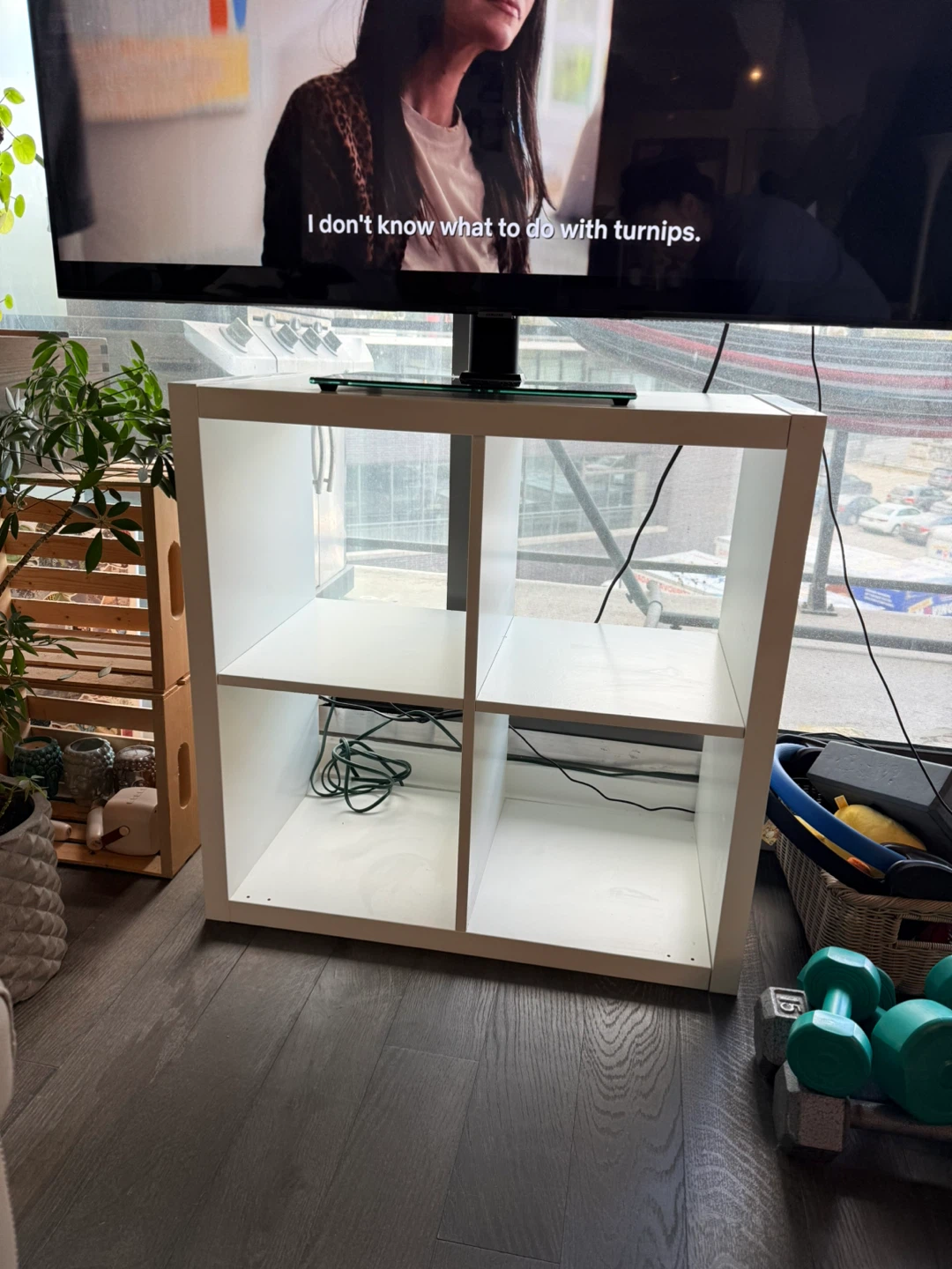 IKEA Kallax White Shelf Unit - 77x77cm - photo 2