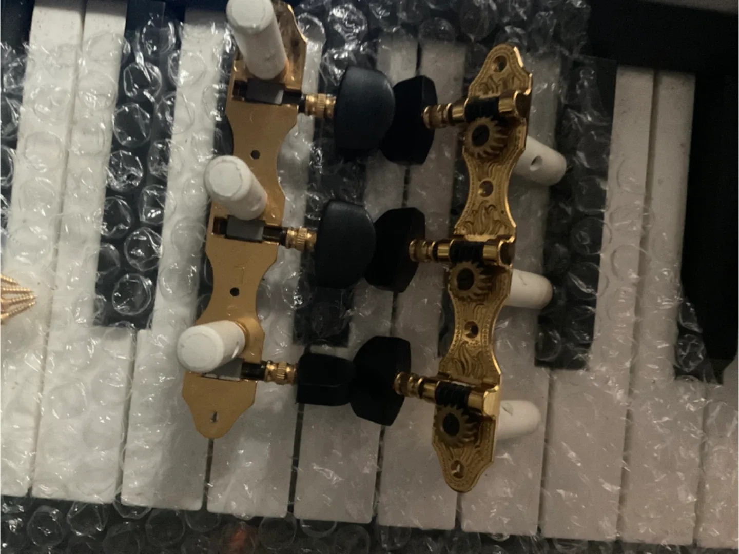 Schaller Hauser style Ebony tuning machines image indicator(6)