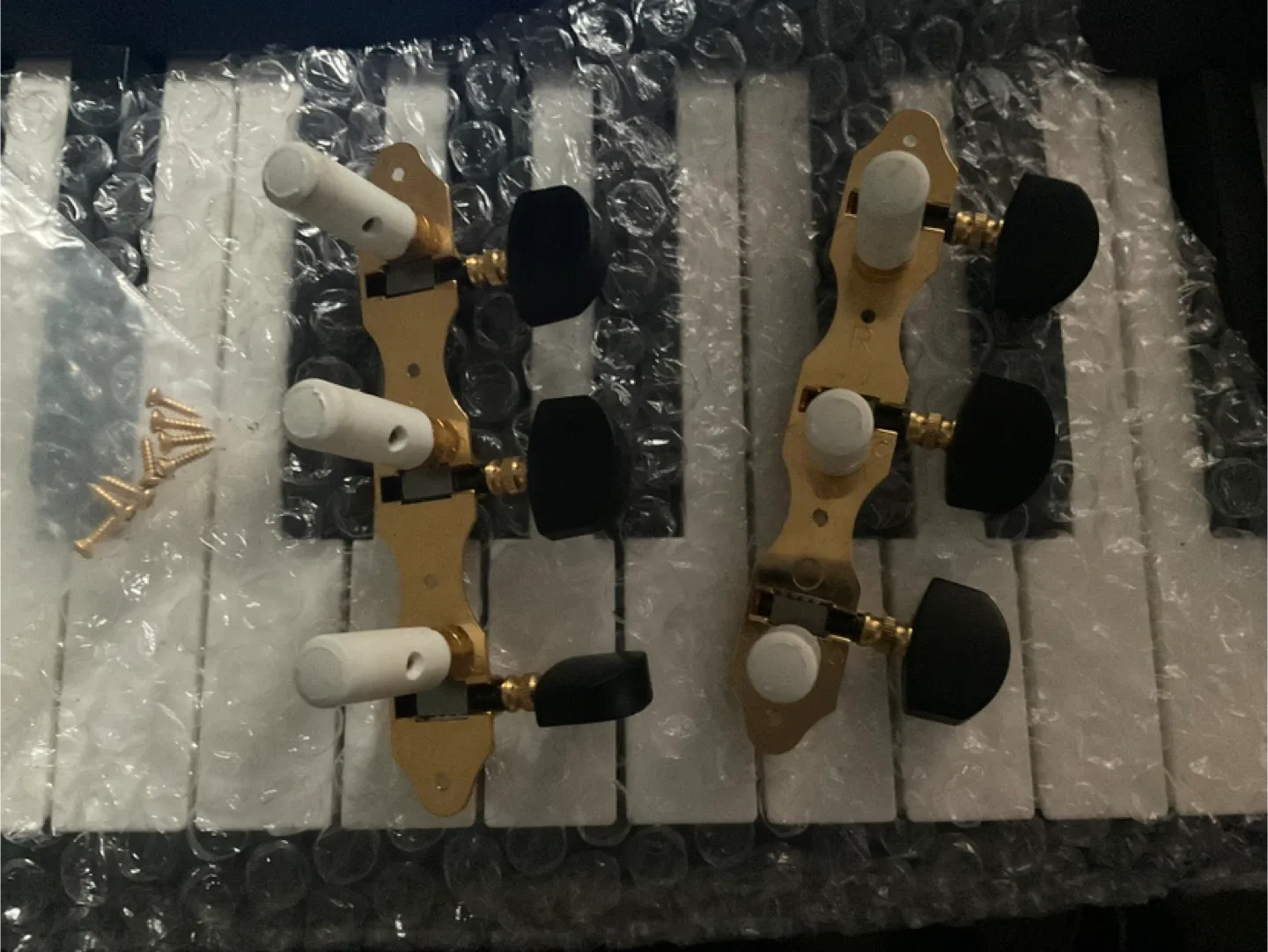 Schaller Hauser style Ebony tuning machines image indicator(5)