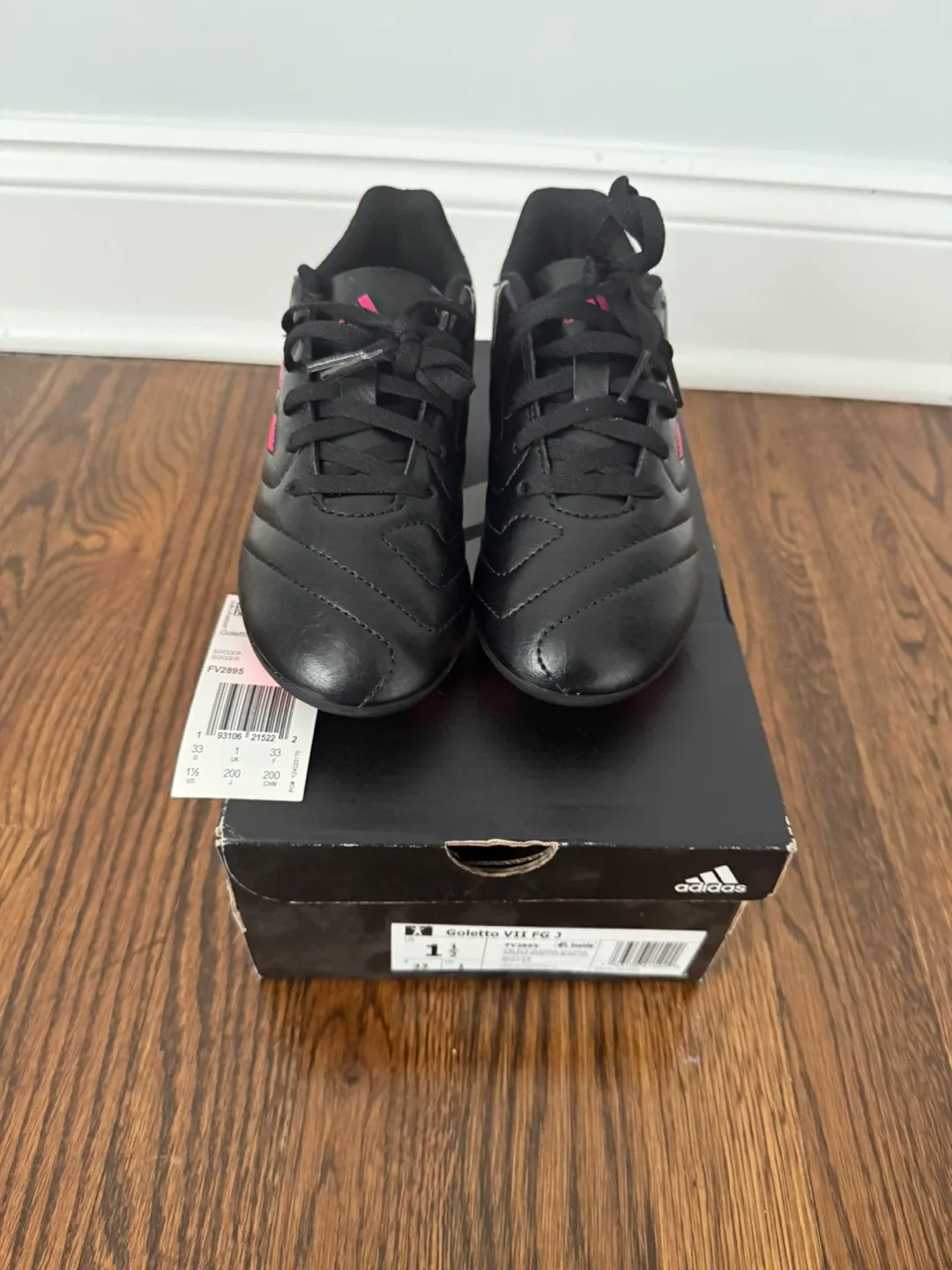 Adidas Goletto VII FG J Soccer Cleats - Size 1.5 image indicator(3)